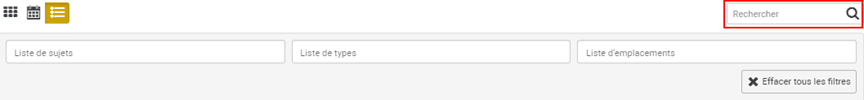 barre recherche